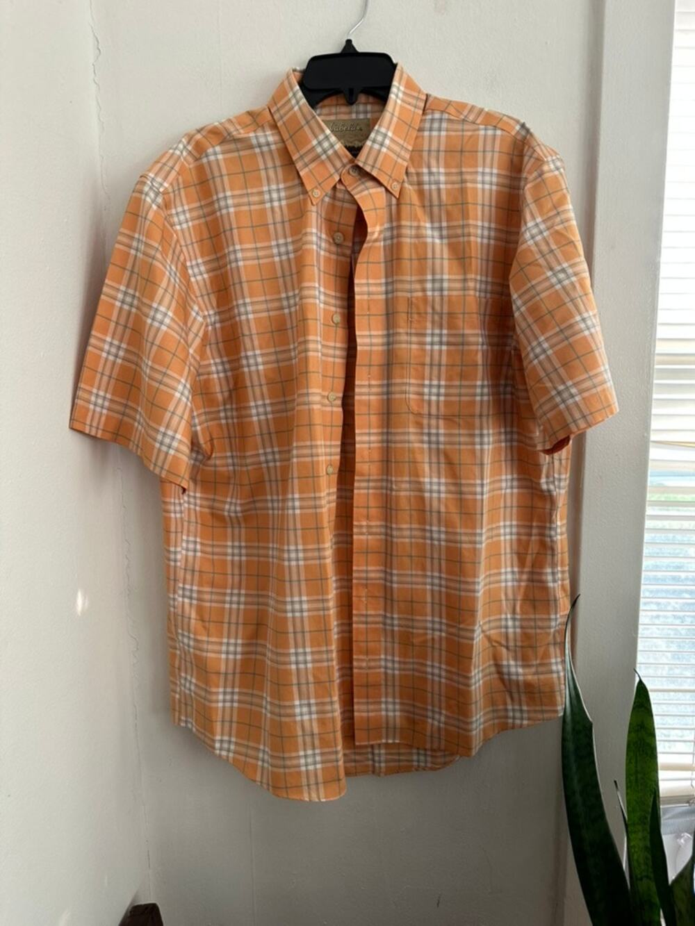 CABELA'S Men's Short Sleeve Button Front Shirt | Size Large Tall
